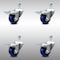 Service Caster 3 Inch SS Solid Polyurethane 12mm Threaded Stem Caster Set Total Lock Brake SCC-SSTSTTL20S314-SPUS-M1215-4 - alternate 1